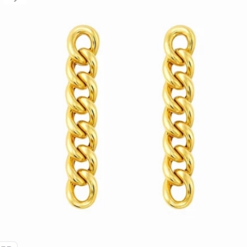 گوشواره طلا میخی کارتیر وزن 810سوت کم اجرت